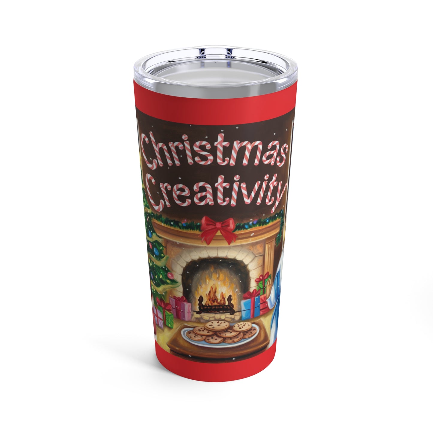 Christmas Creativity 20oz Tumbler - Festive Holiday Drinkware for Seasonal Cheer