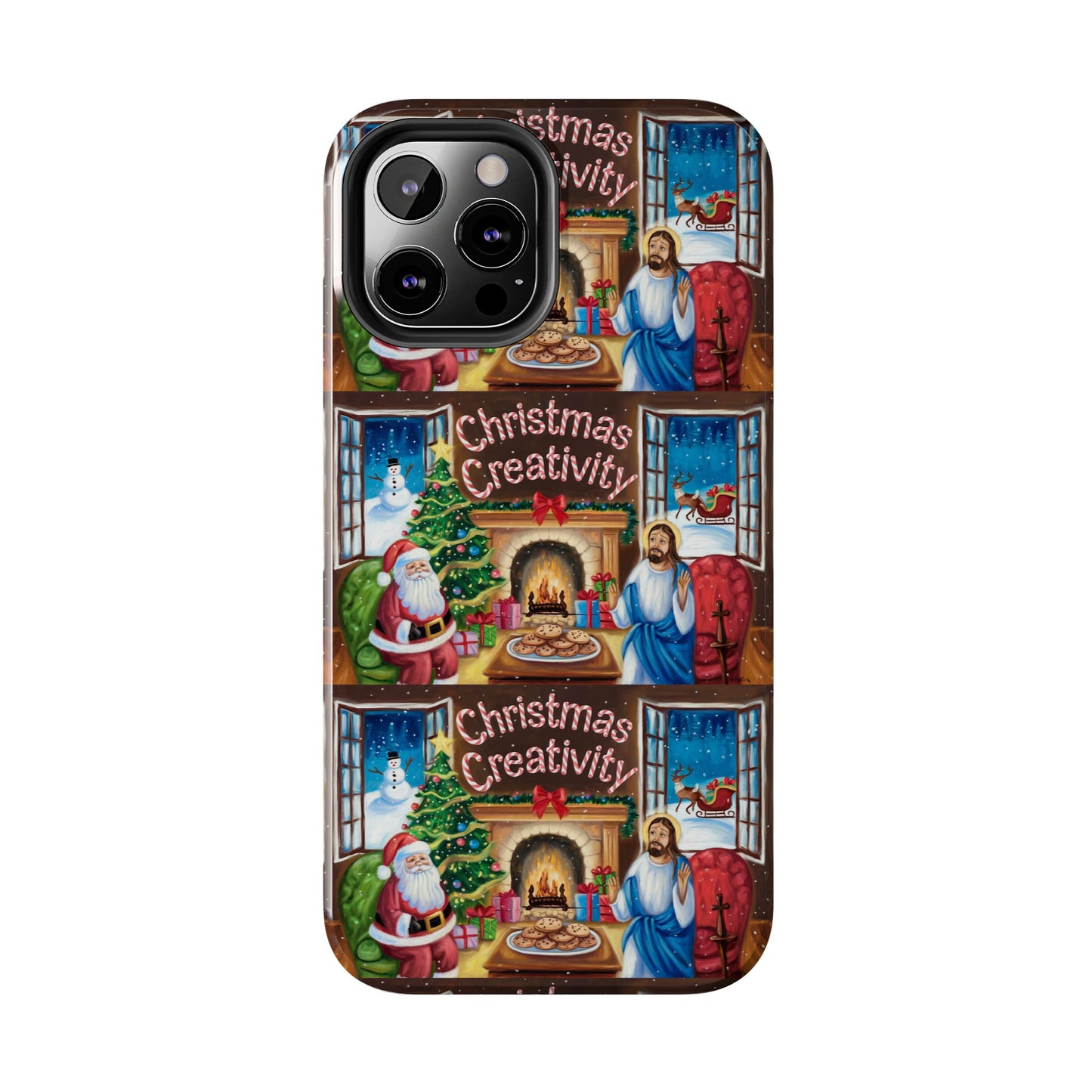 Festive Christmas Creativity Phone Case