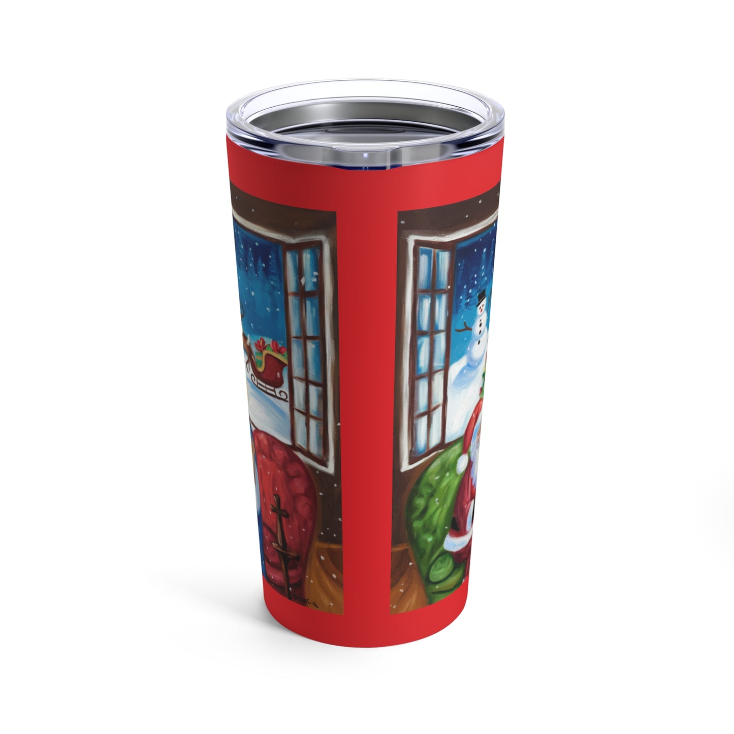 Christmas Creativity 20oz Tumbler - Festive Holiday Drinkware for Seasonal Cheer