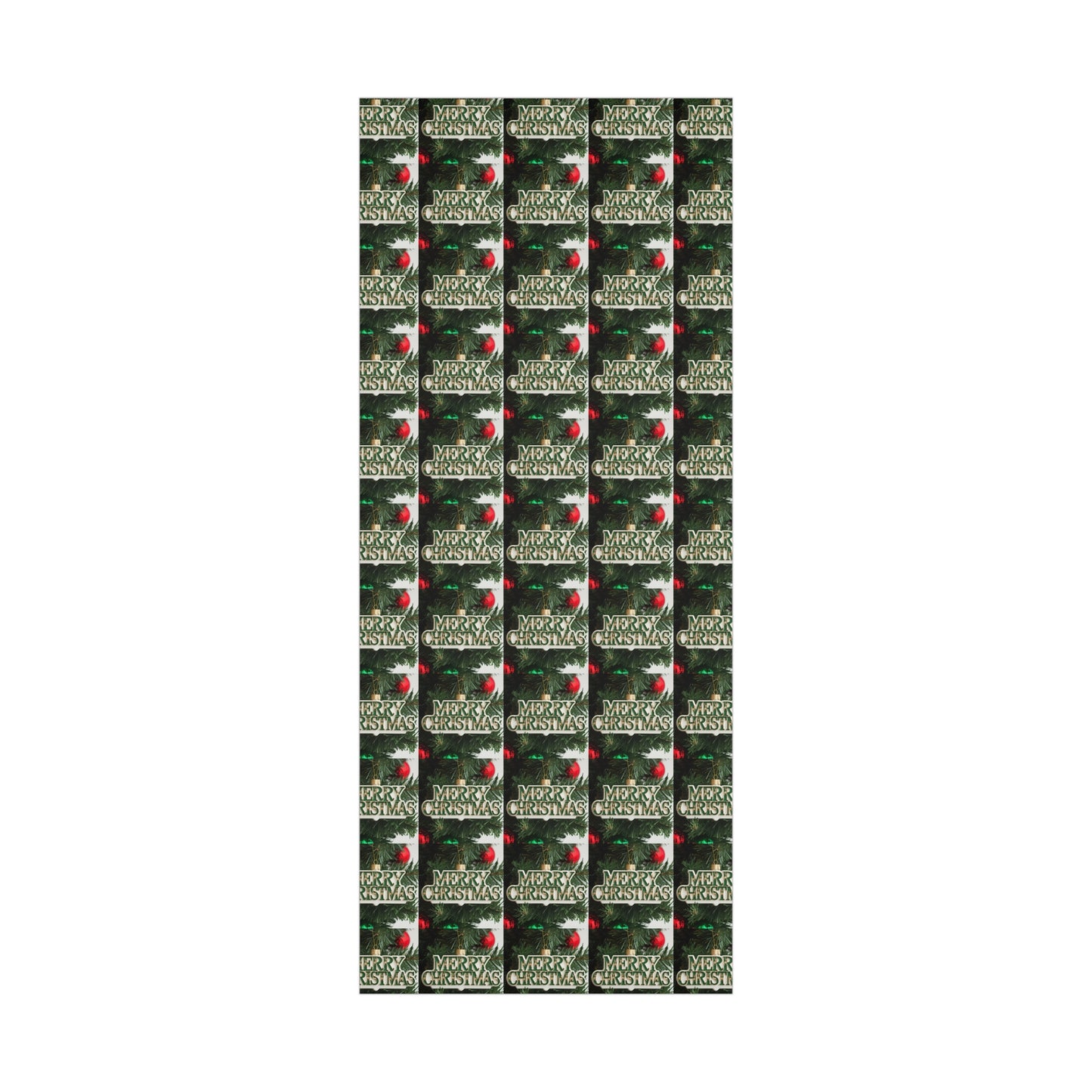 Festive Merry Christmas Gift Wrap Paper