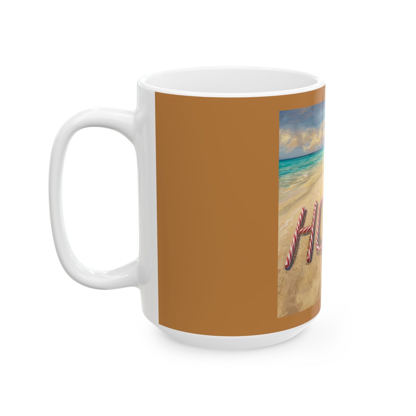 Hope in Jesus Beach Ceramic Mug