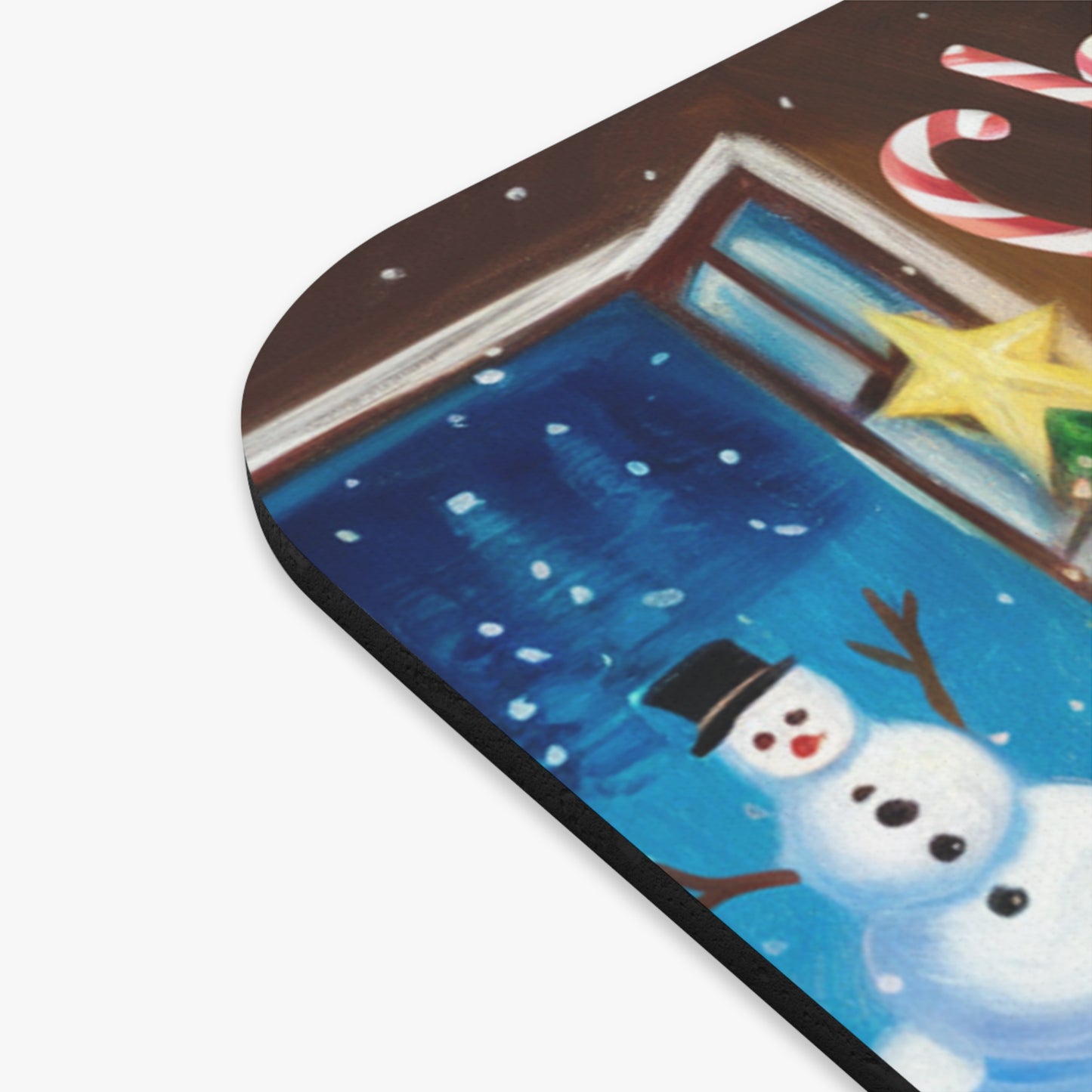 Christmas Creativity Mouse Pad - Festive Holiday Decorations for Home Office