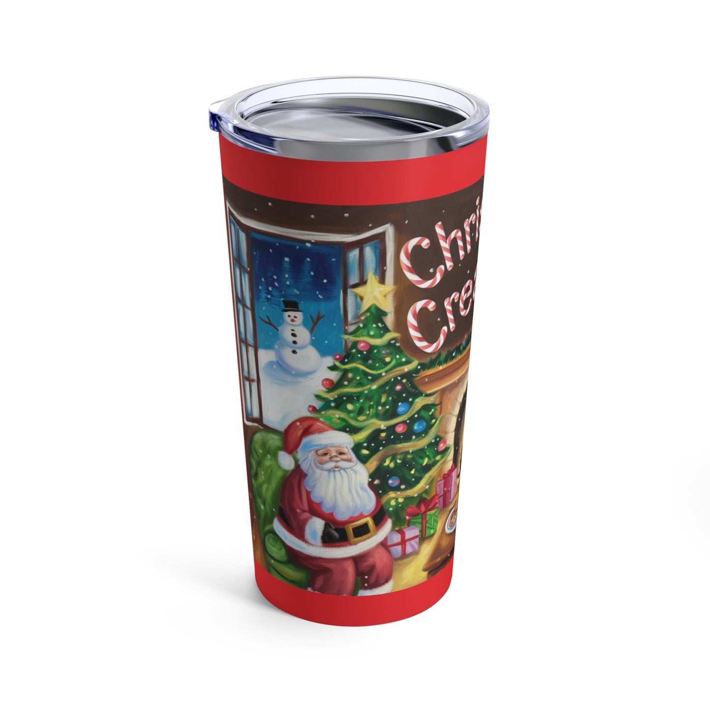 Christmas Creativity 20oz Tumbler - Festive Holiday Drinkware for Seasonal Cheer