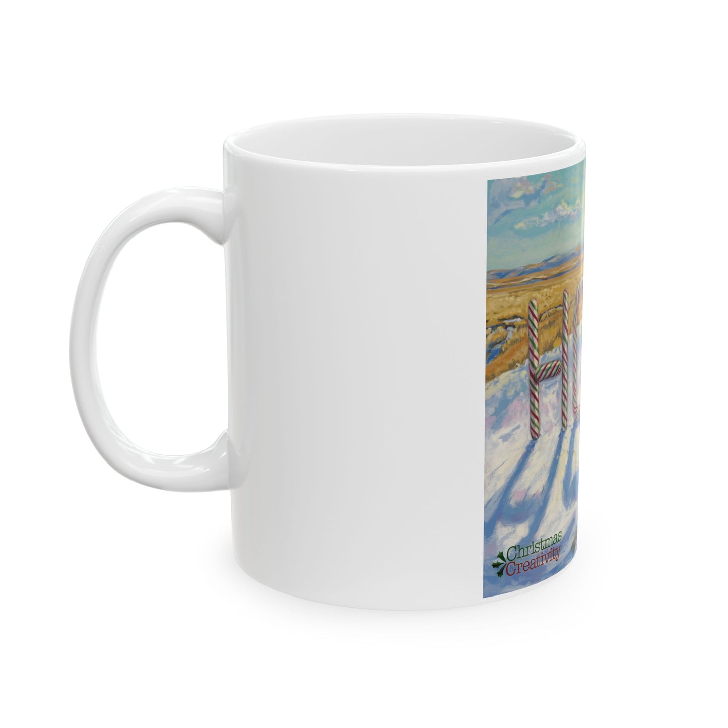 Christian Hope Ceramic Mug - 11oz & 15oz | Inspirational Holiday Gift