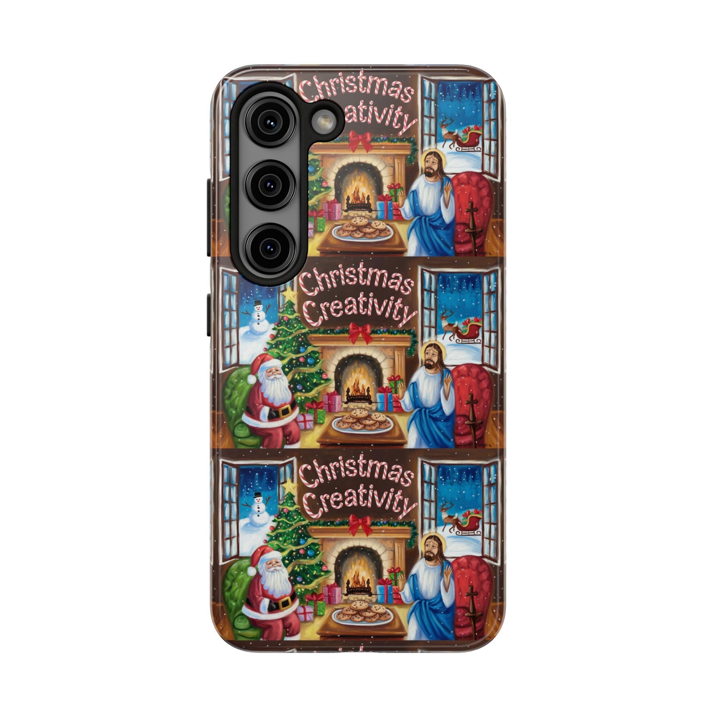 Festive Christmas Creativity Phone Case