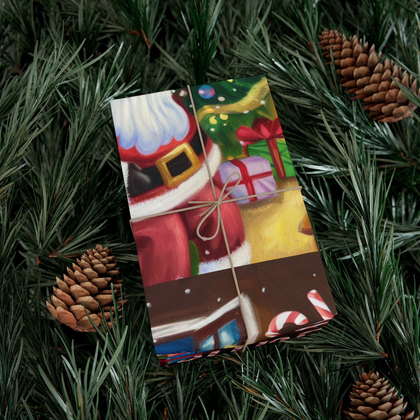 Festive Christmas Gift Wrap Papers - Holiday Creativity & Cheer