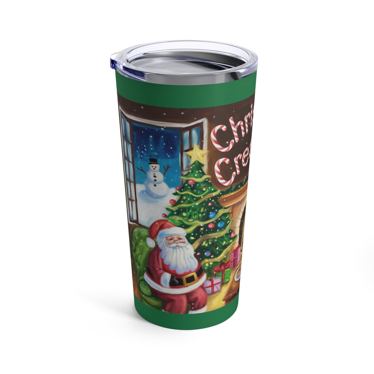 Christmas Creativity Tumbler 20oz - Festive Holiday Drinkware for Seasonal Cheer