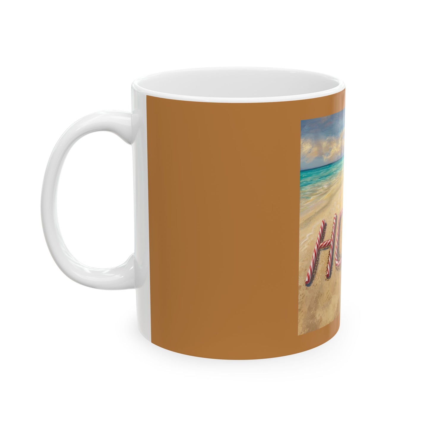 Hope in Jesus Beach Ceramic Mug