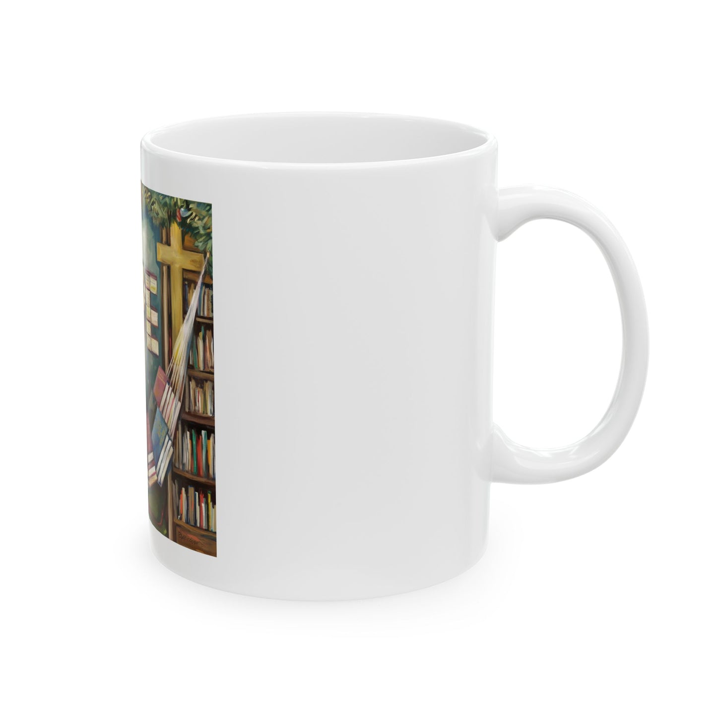 Hope-Themed Ceramic Mug – Perfect for Book Lovers & Holiday Gifting (11oz & 15oz)