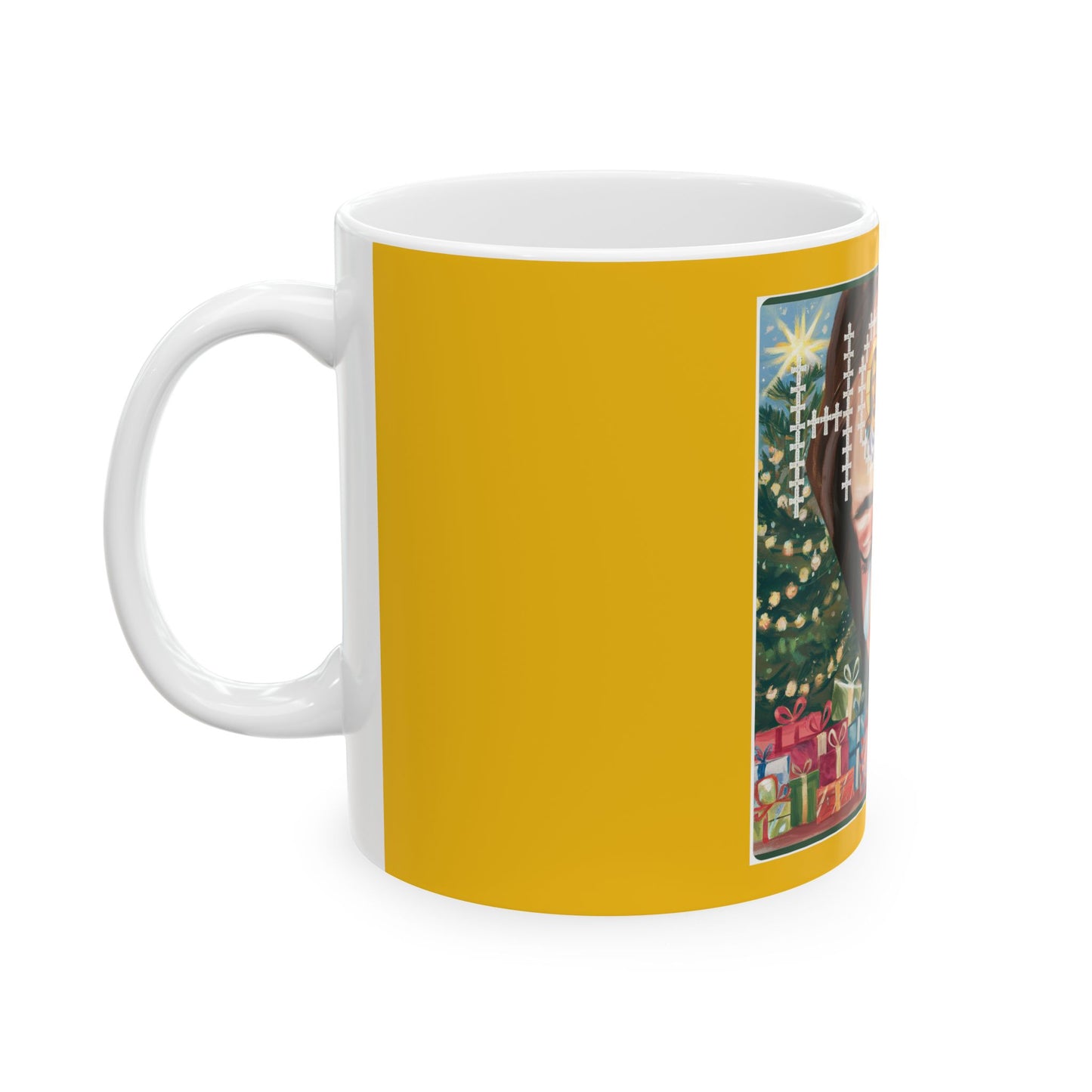 Inspirational Ceramic Mug - 'Hope' Design for Joyful Moments