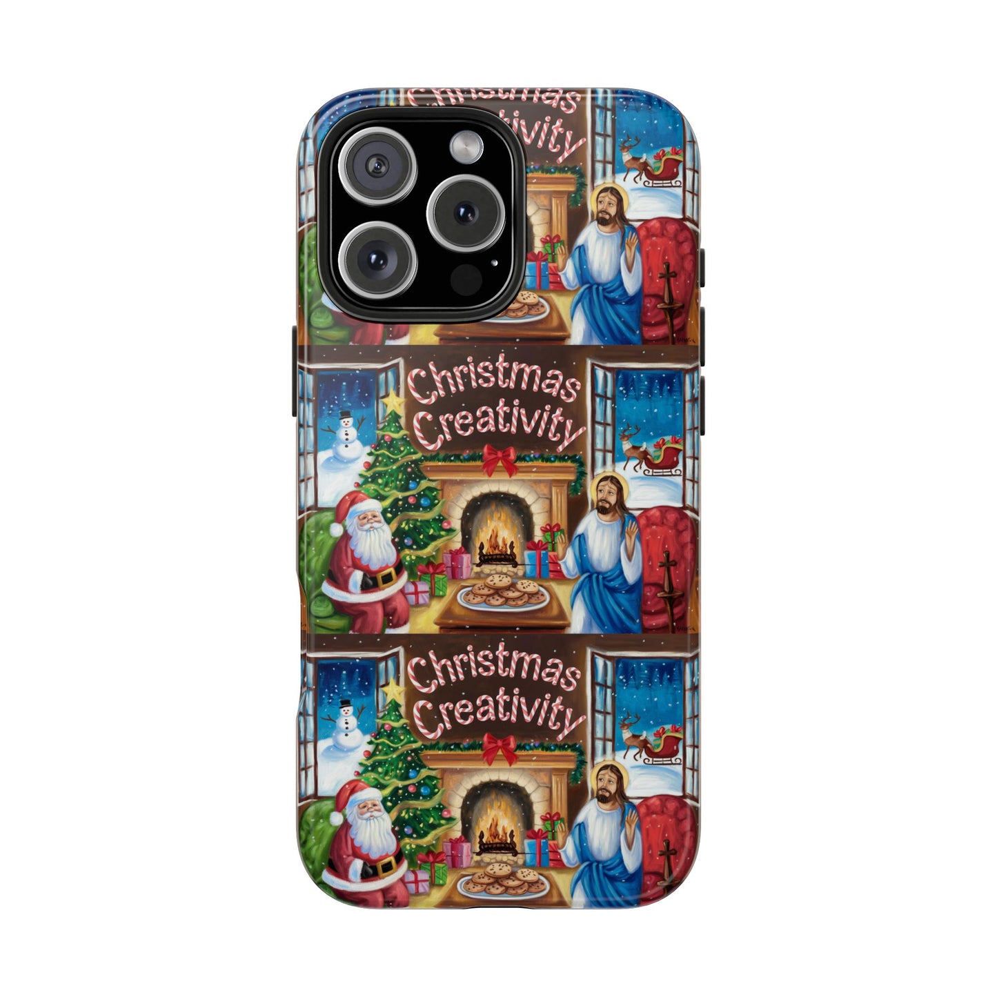 Festive Christmas Creativity Phone Case