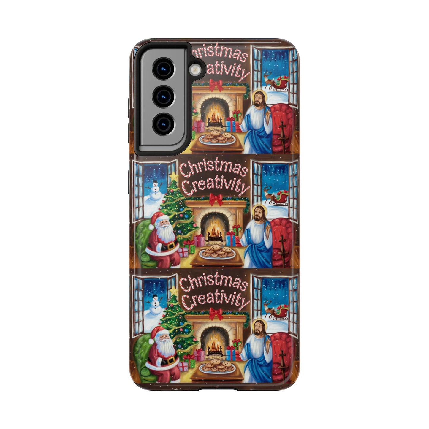 Festive Christmas Creativity Phone Case