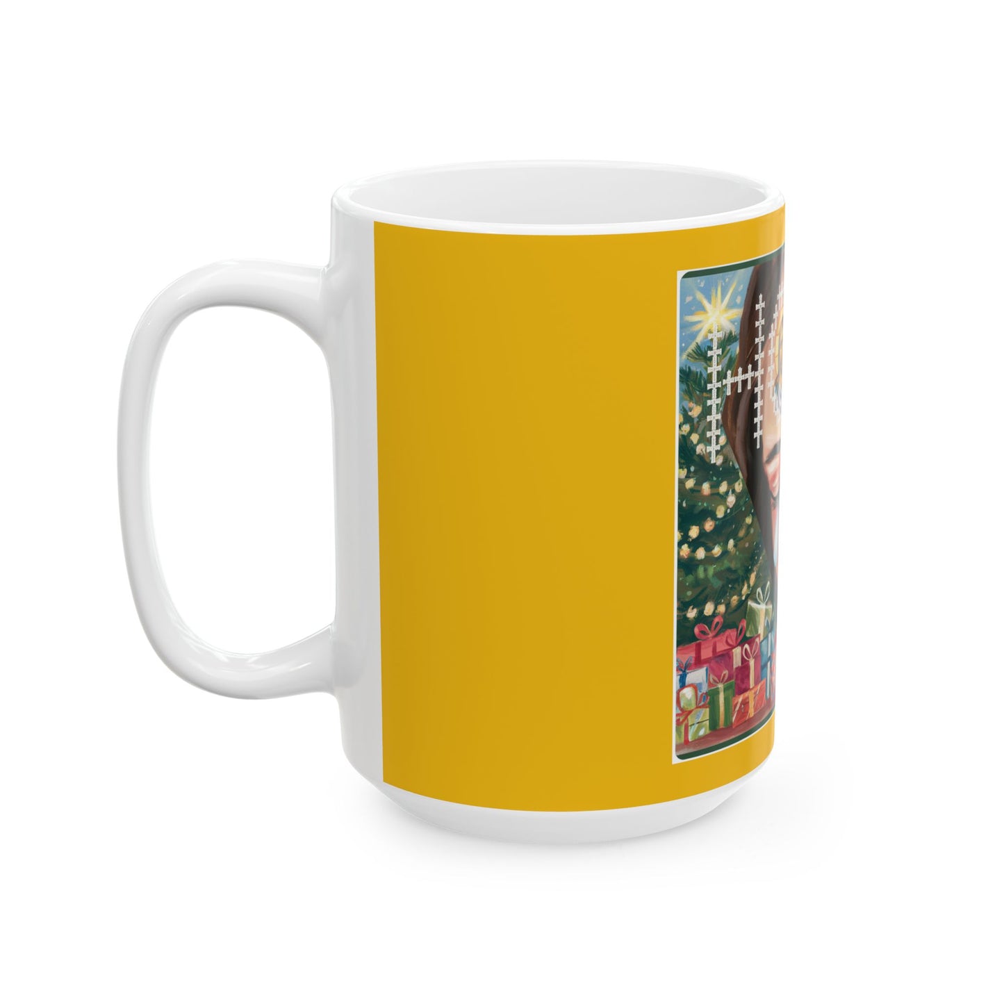 Inspirational Ceramic Mug - 'Hope' Design for Joyful Moments