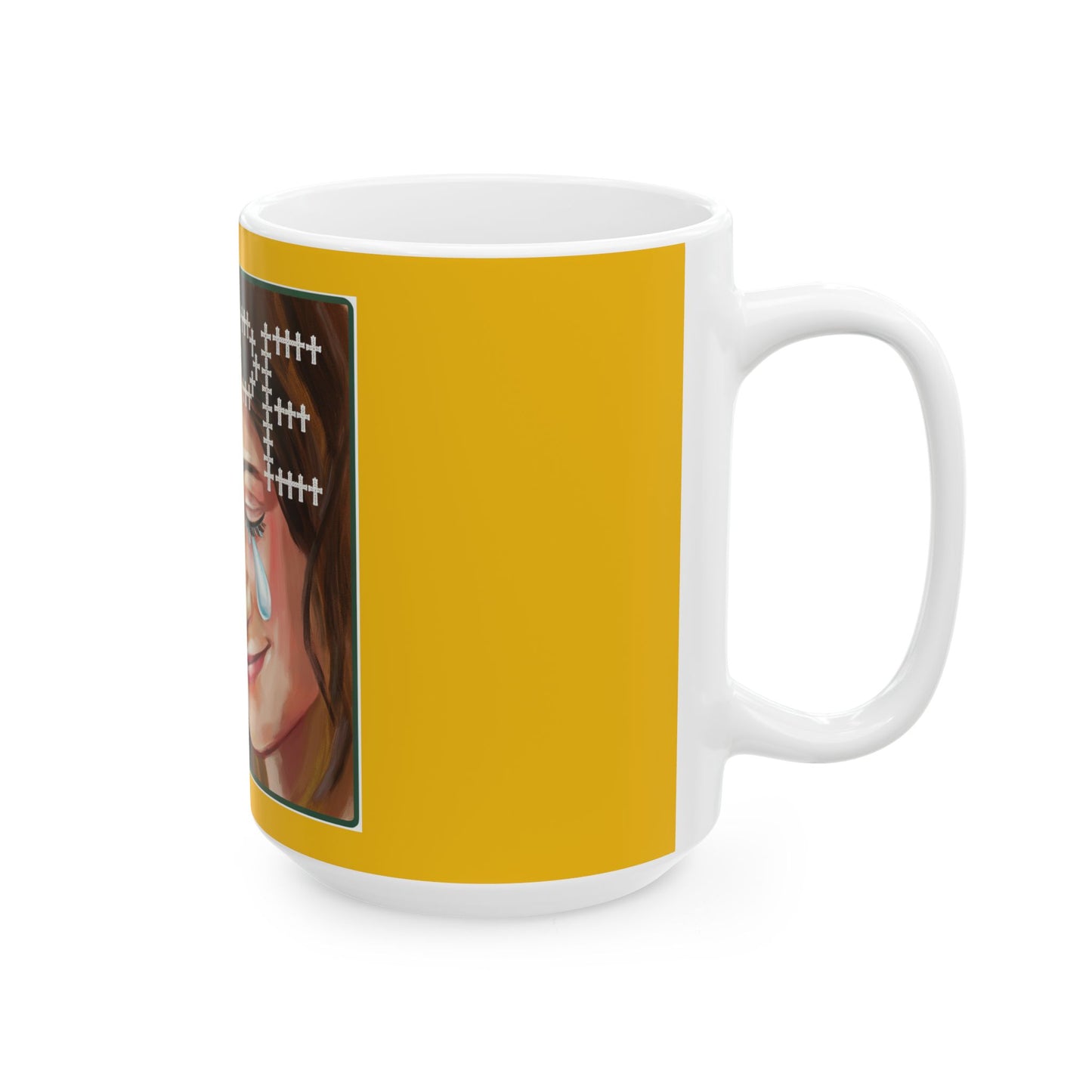 Inspirational Ceramic Mug - 'Hope' Design for Joyful Moments