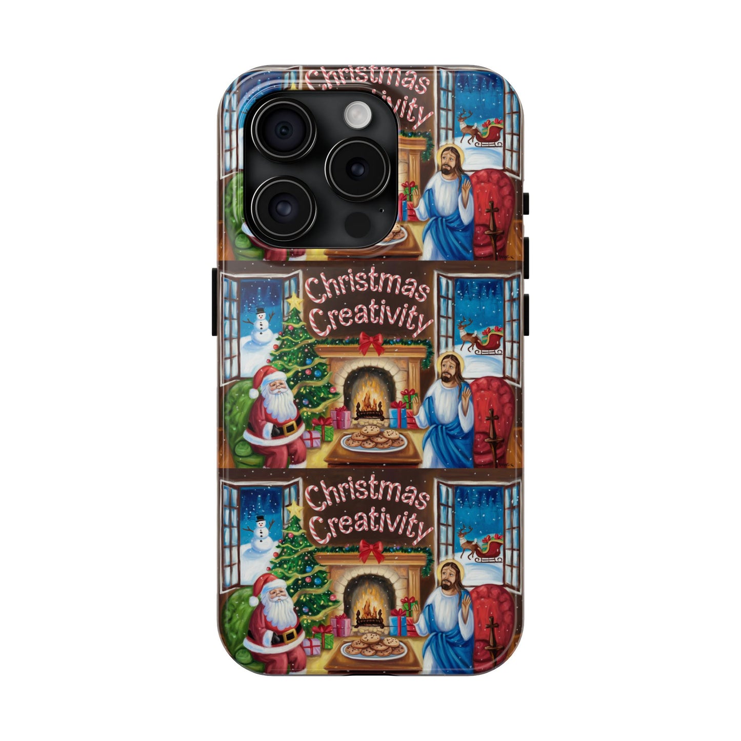 Festive Christmas Creativity Phone Case