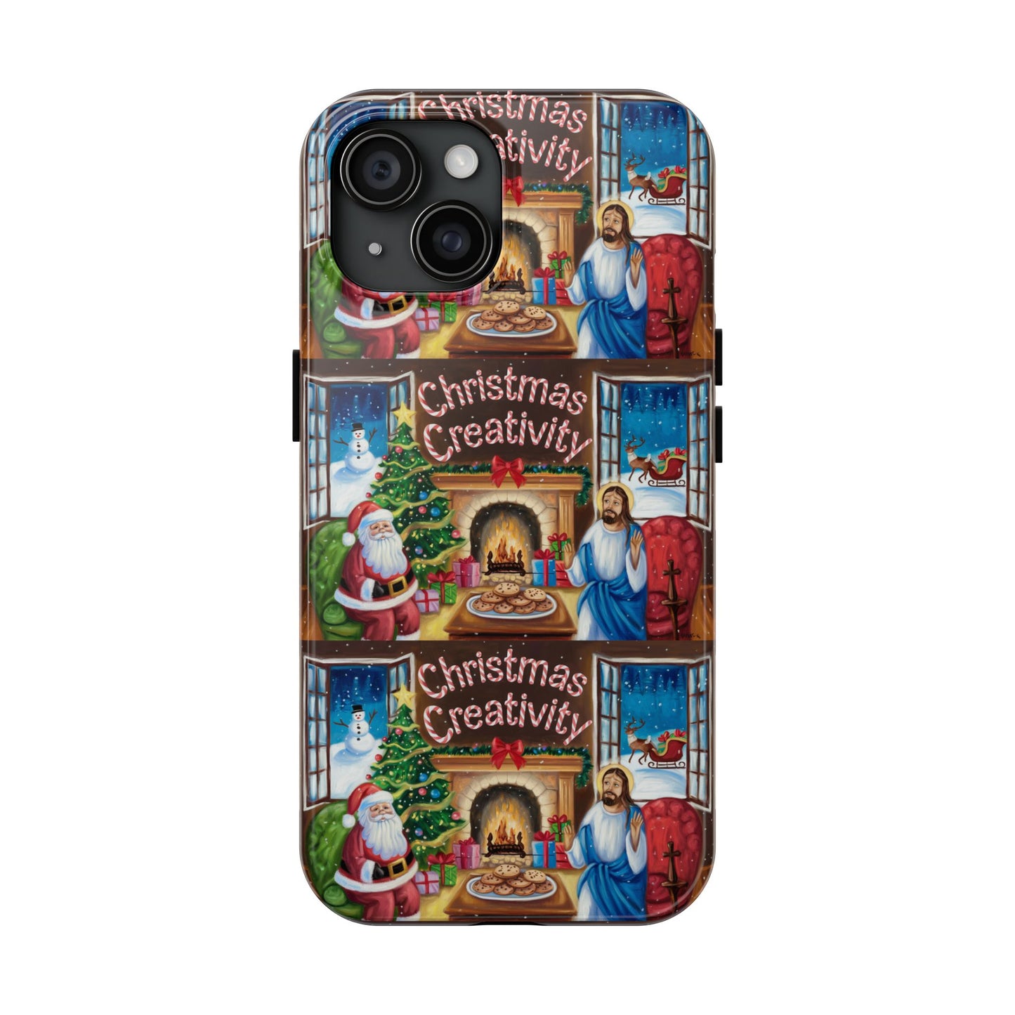 Festive Christmas Creativity Phone Case