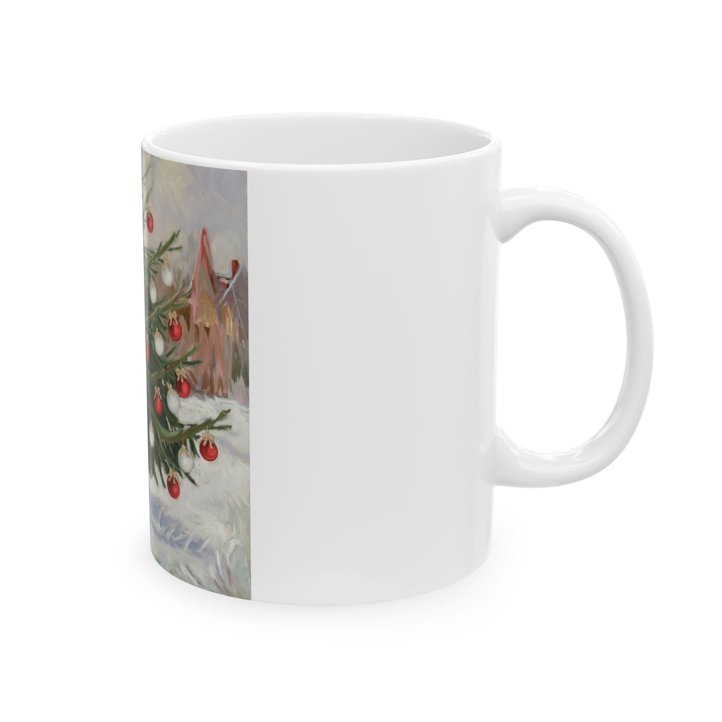 Festive Christmas Tree Ceramic Mug | 11oz & 15oz | Perfect Holiday Gift