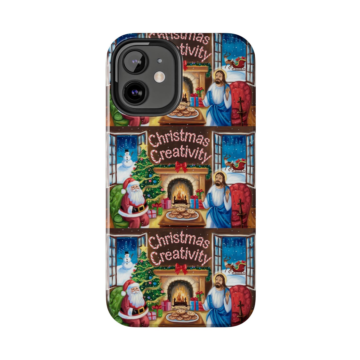 Festive Christmas Creativity Phone Case