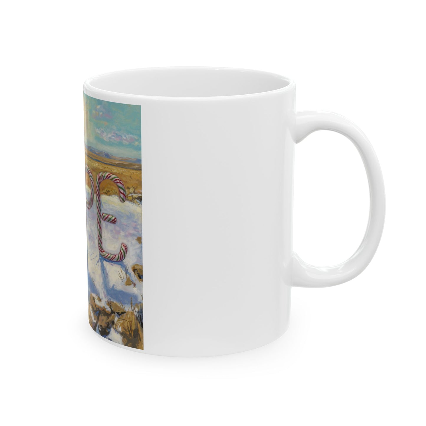 Christian Hope Ceramic Mug - 11oz & 15oz | Inspirational Holiday Gift