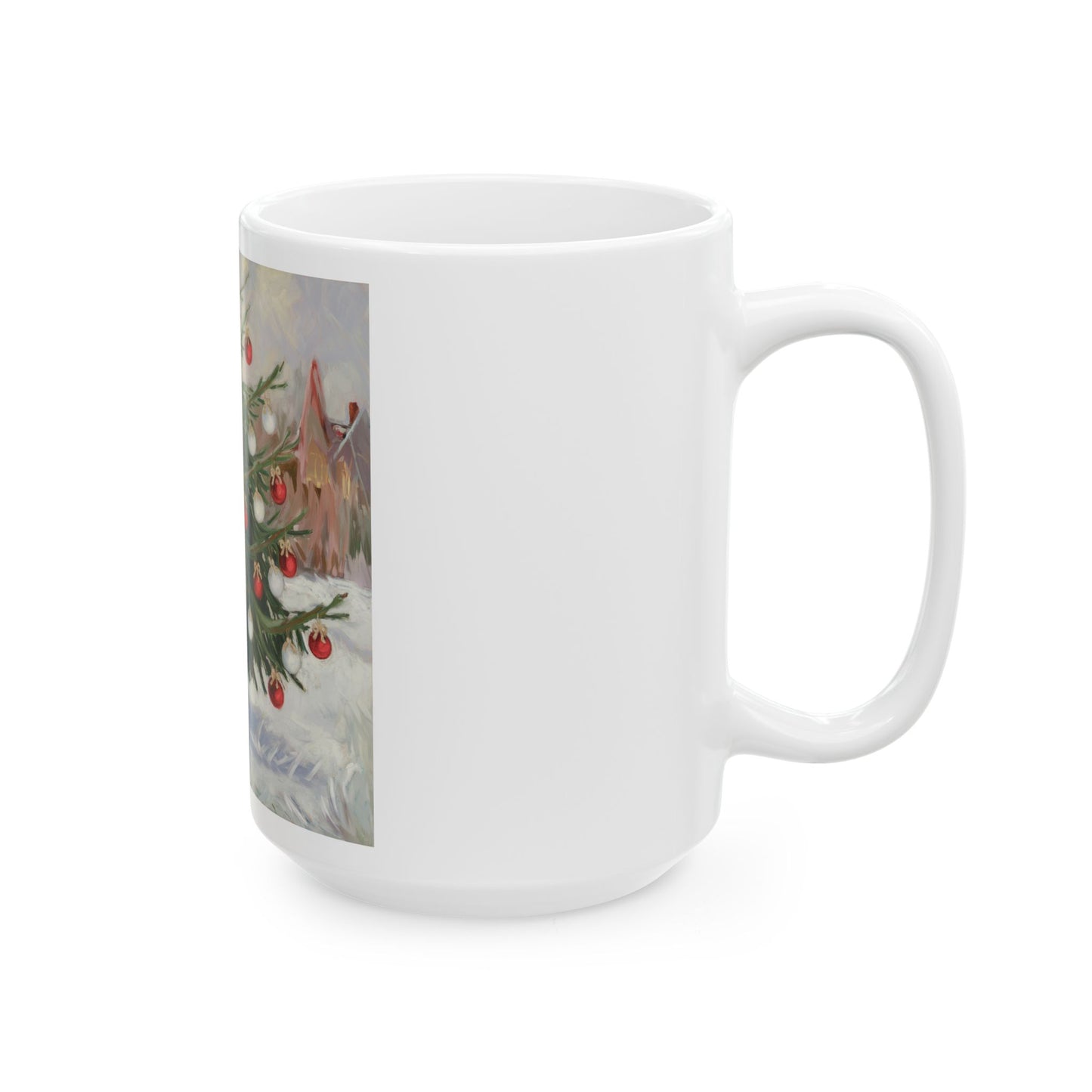 Festive Christmas Tree Ceramic Mug | 11oz & 15oz | Perfect Holiday Gift