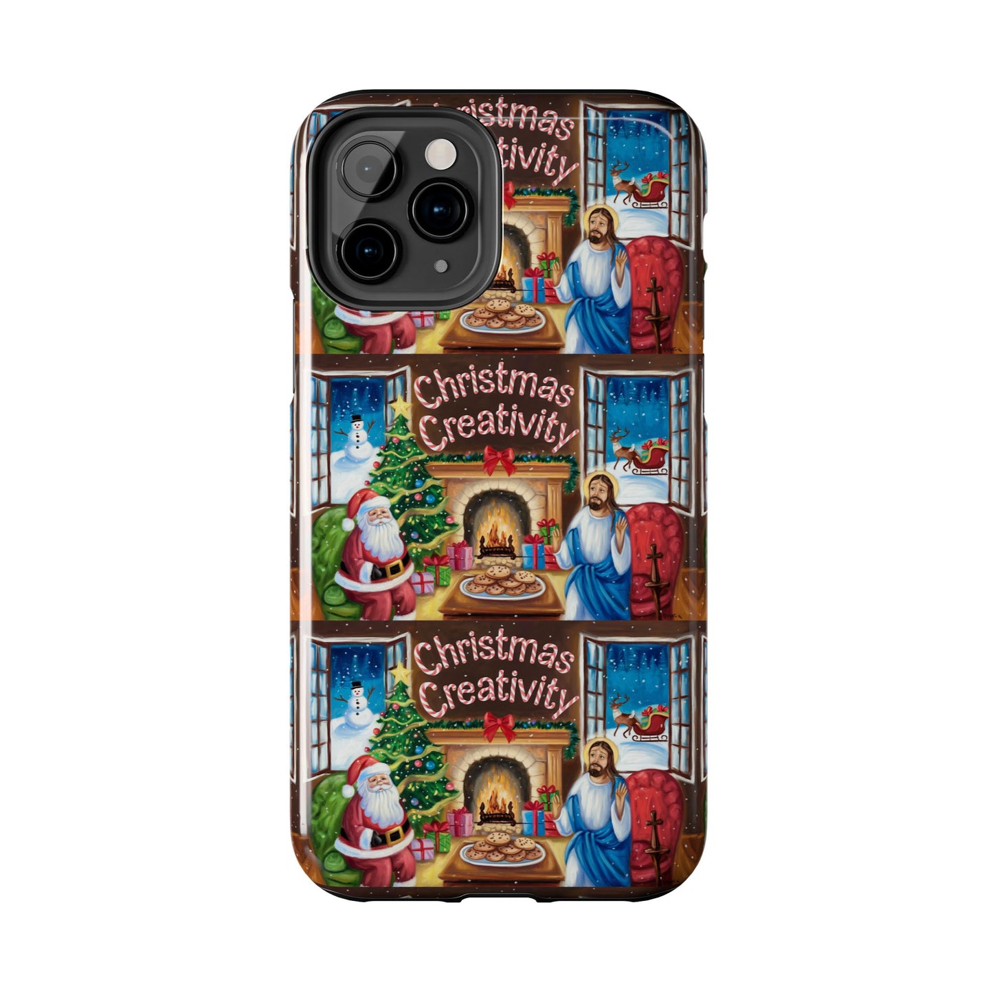 Festive Christmas Creativity Phone Case