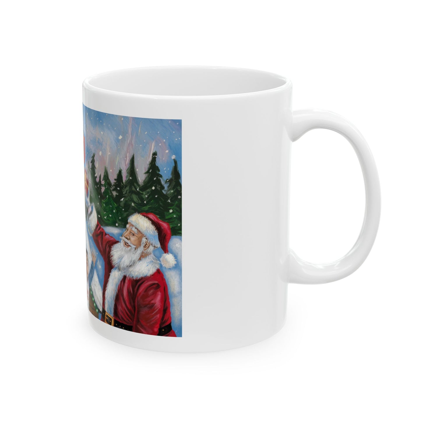 Team Jesus Christmas Mug - Festive Ceramic Mug for Holiday Cheer