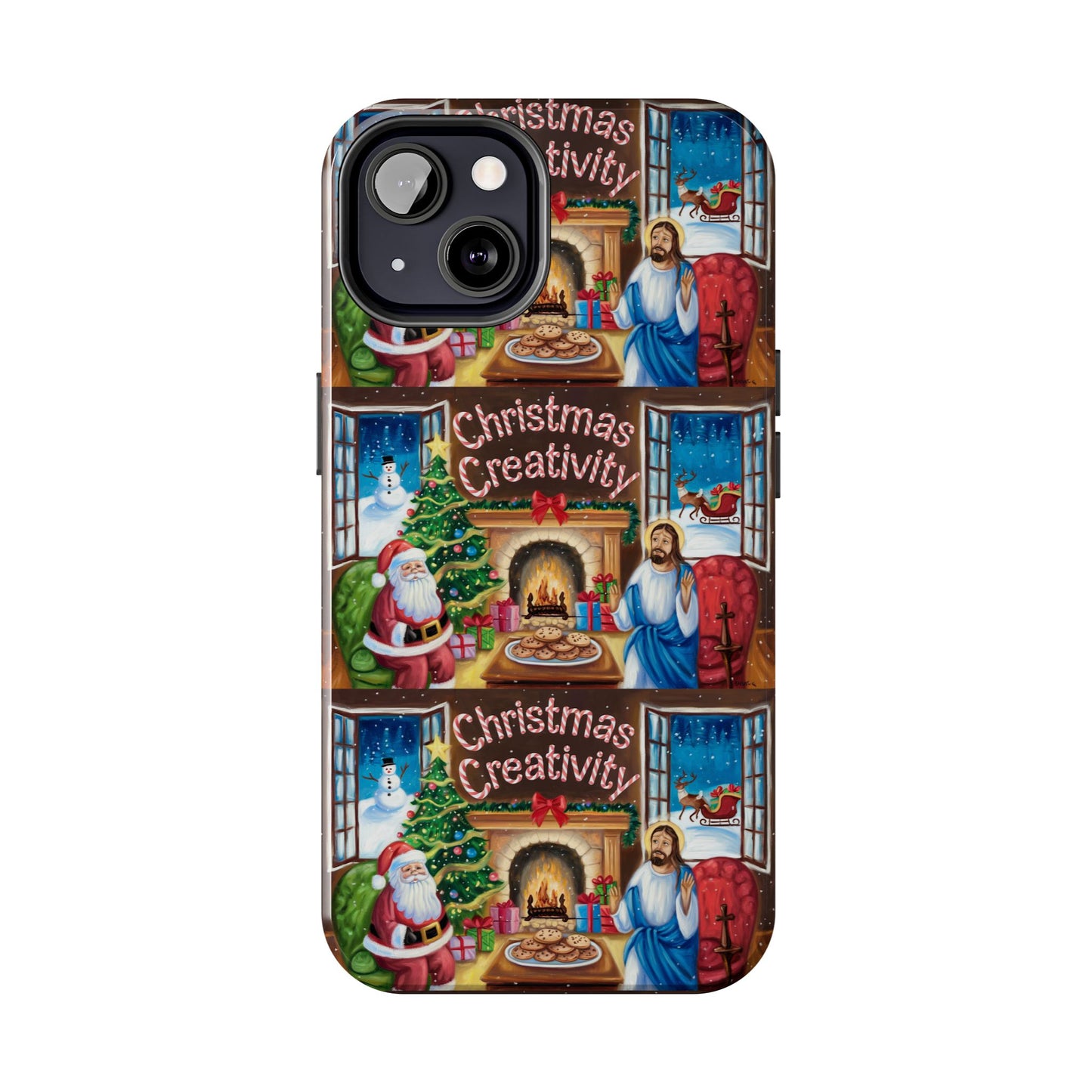 Festive Christmas Creativity Phone Case