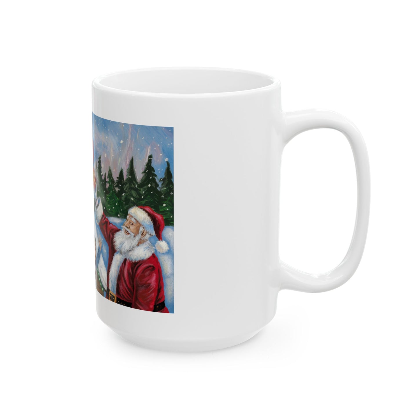 Team Jesus Christmas Mug - Festive Ceramic Mug for Holiday Cheer