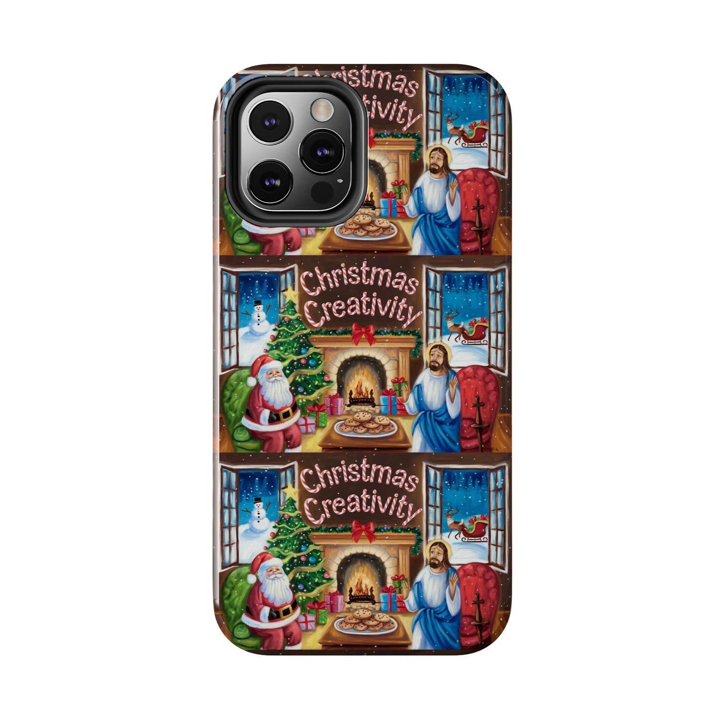 Festive Christmas Creativity Phone Case