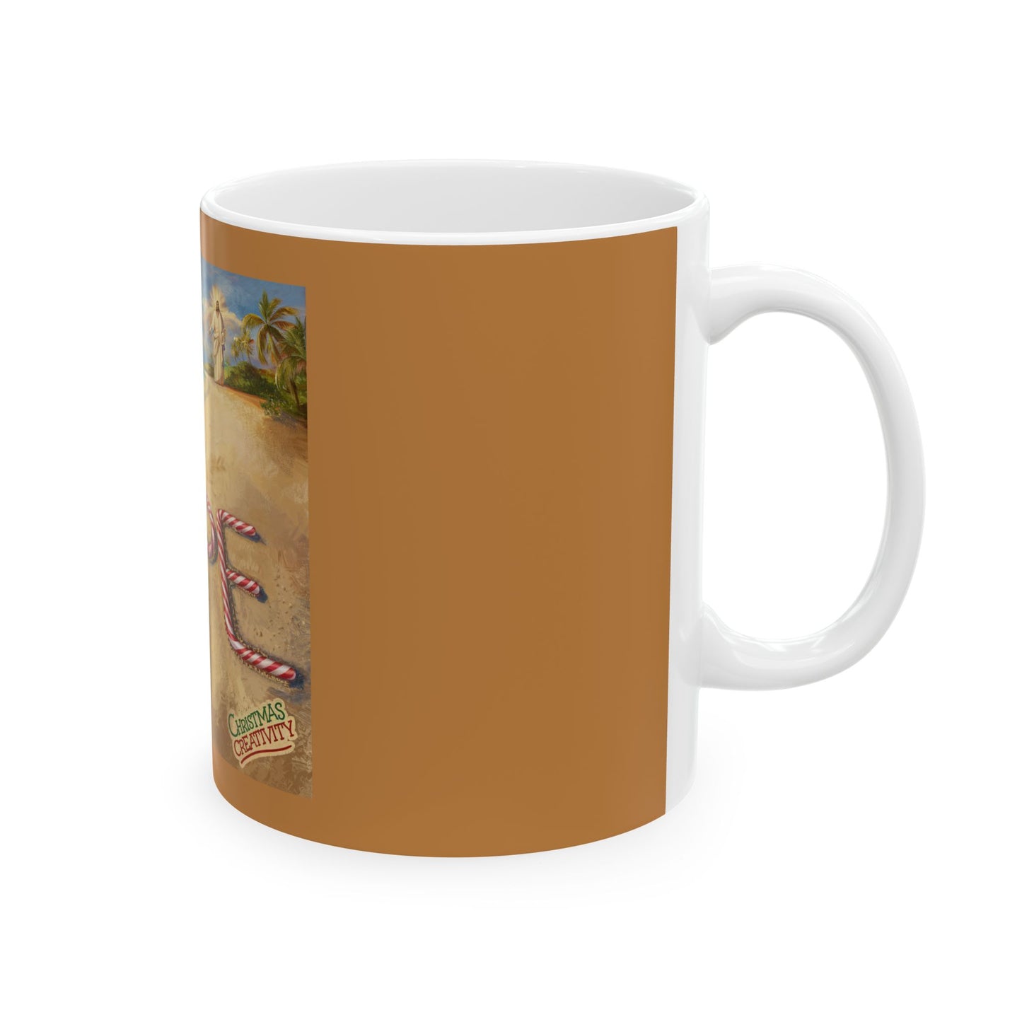 Hope in Jesus Beach Ceramic Mug