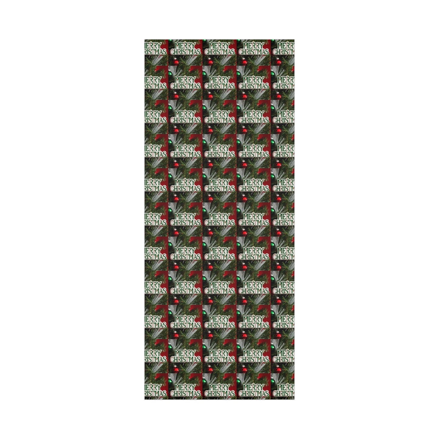 Merry Christmas Gift Wrap Paper - Festive Holiday Wrapping Supply