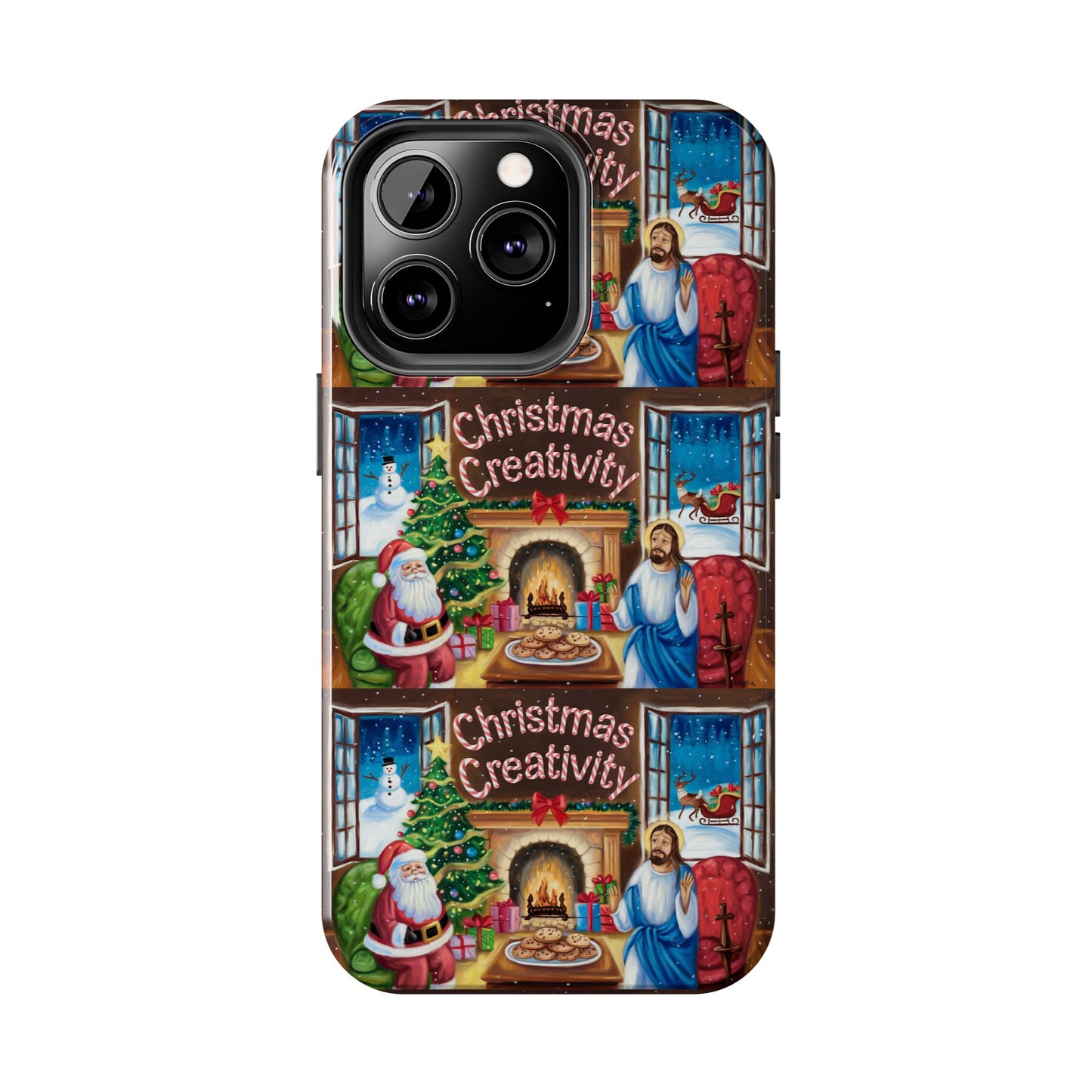 Festive Christmas Creativity Phone Case