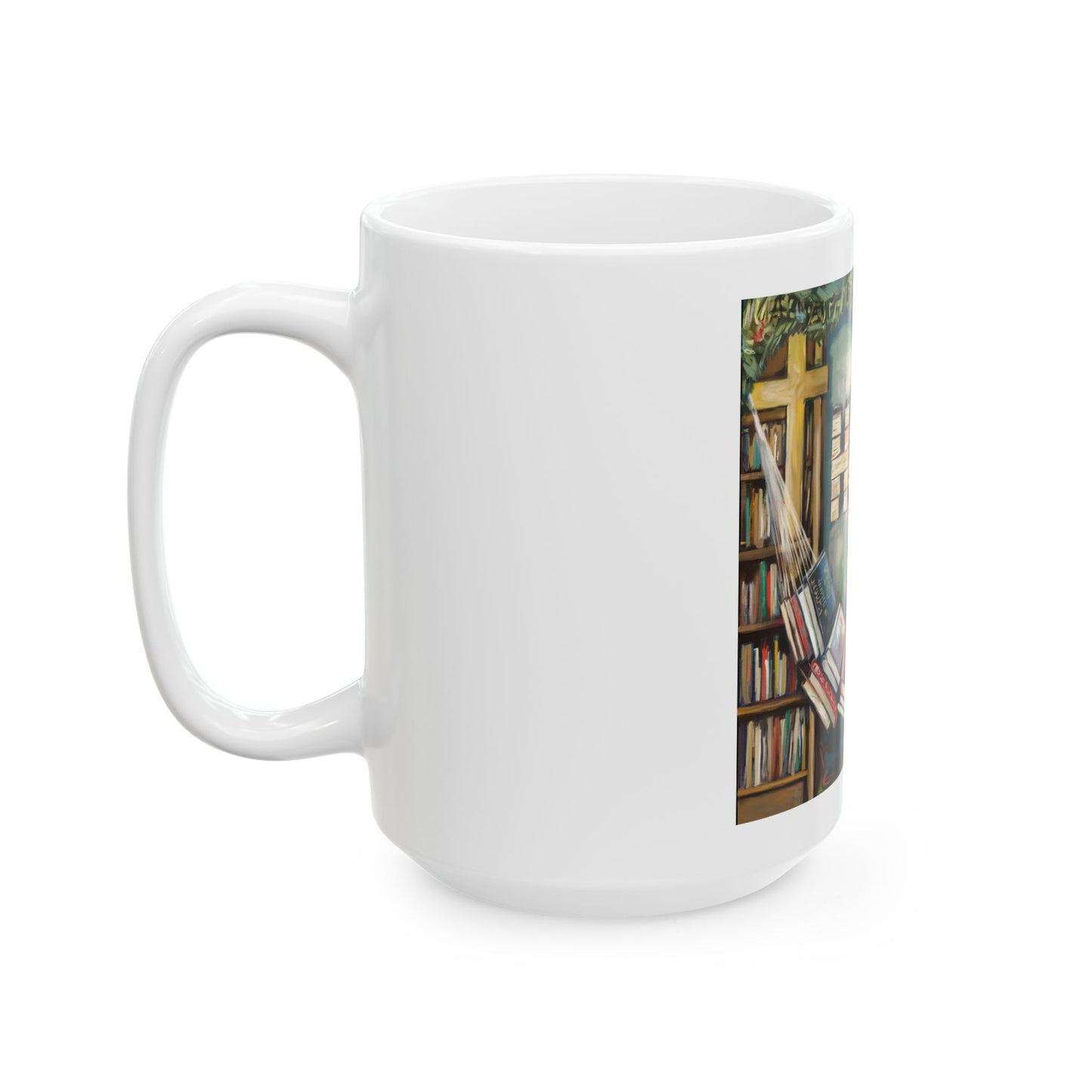 Hope-Themed Ceramic Mug – Perfect for Book Lovers & Holiday Gifting (11oz & 15oz)