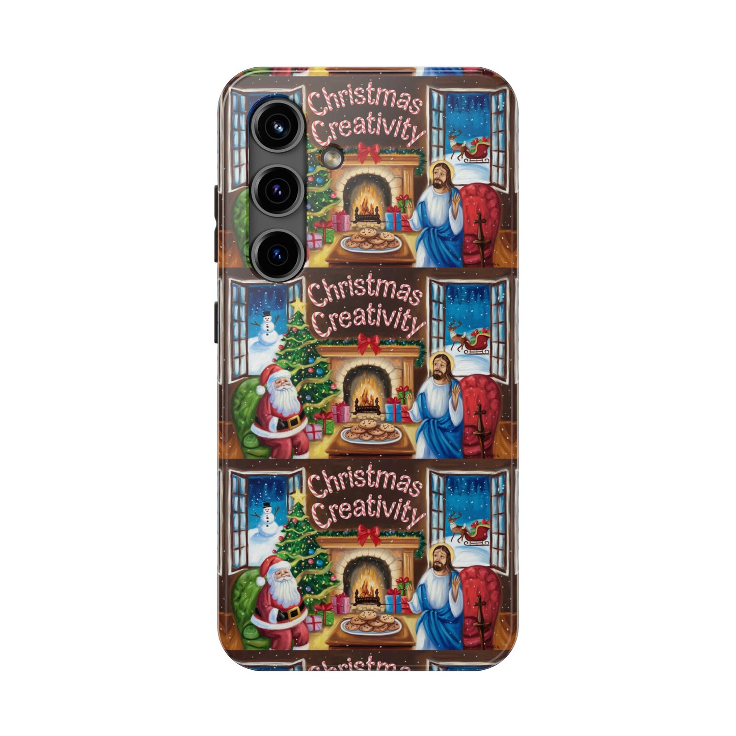 Festive Christmas Creativity Phone Case