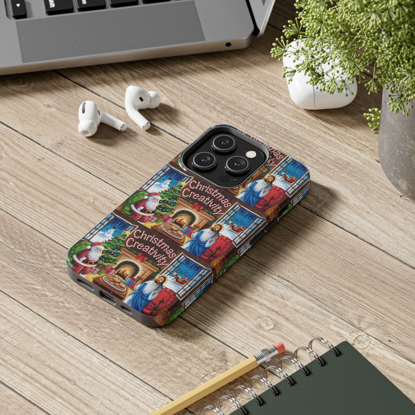 Festive Christmas Creativity Phone Case