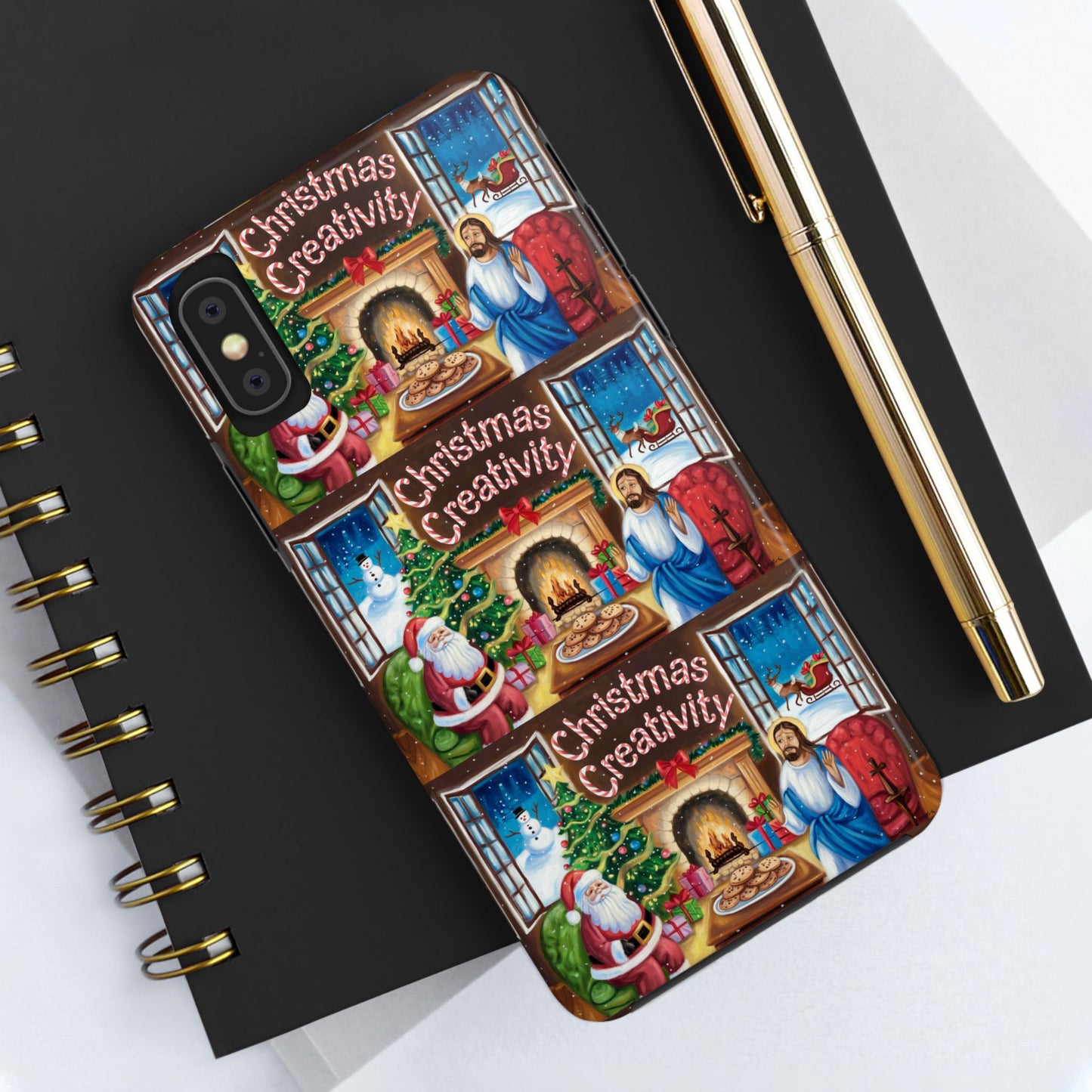 Festive Christmas Creativity Phone Case