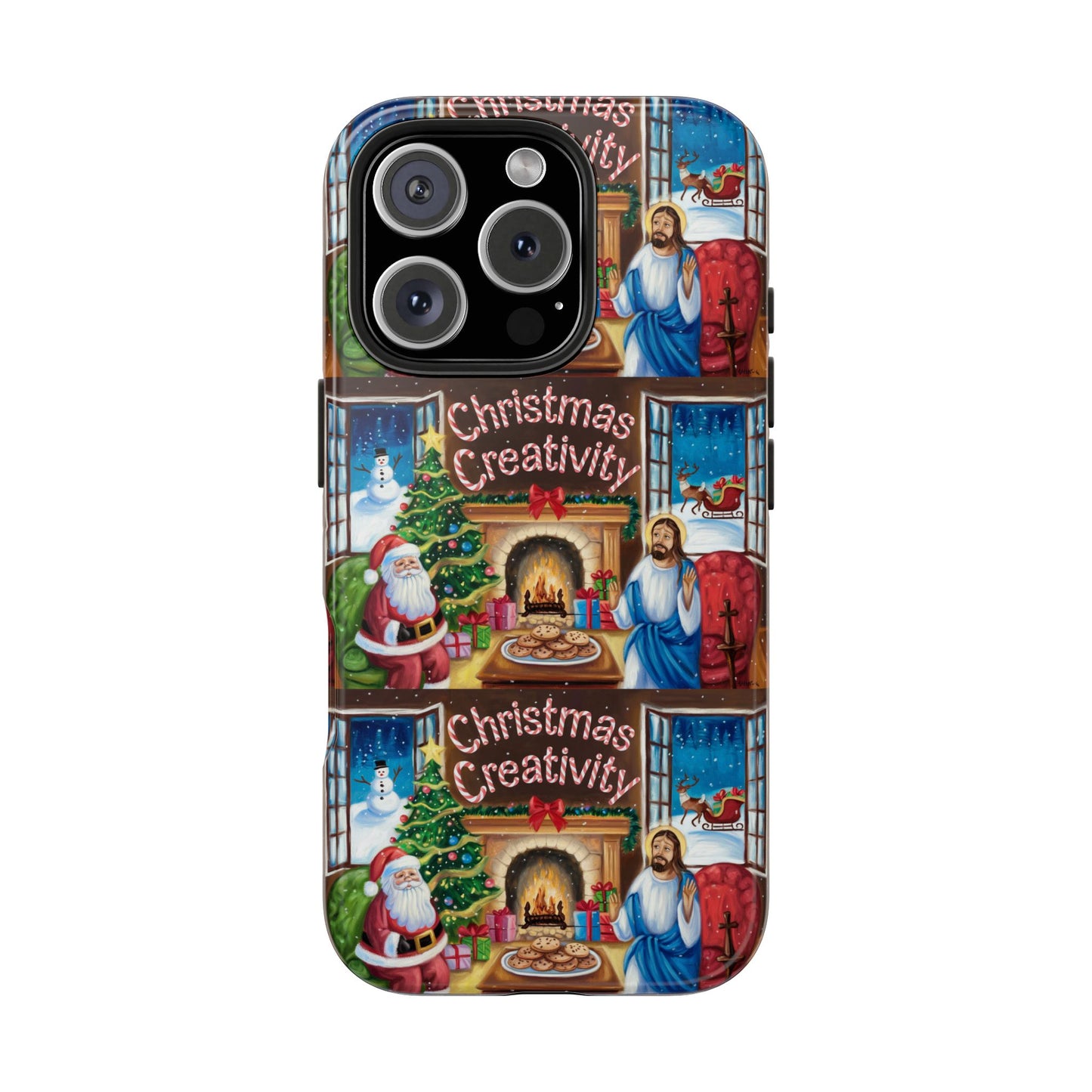 Festive Christmas Creativity Phone Case